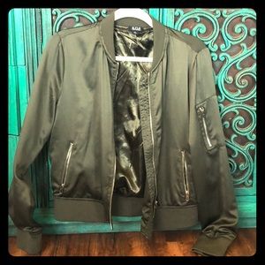 Green Bomber jacket